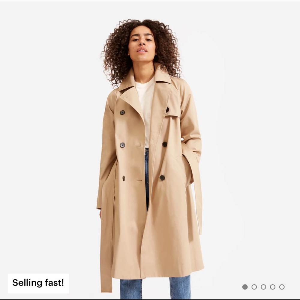 Everlane trench coat- size Large
